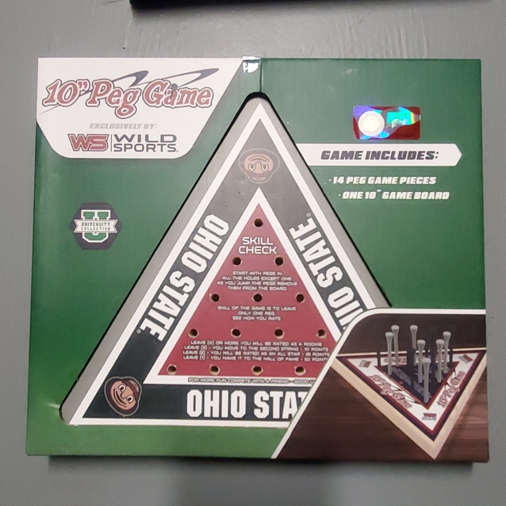 10" Peg game - Ohio State